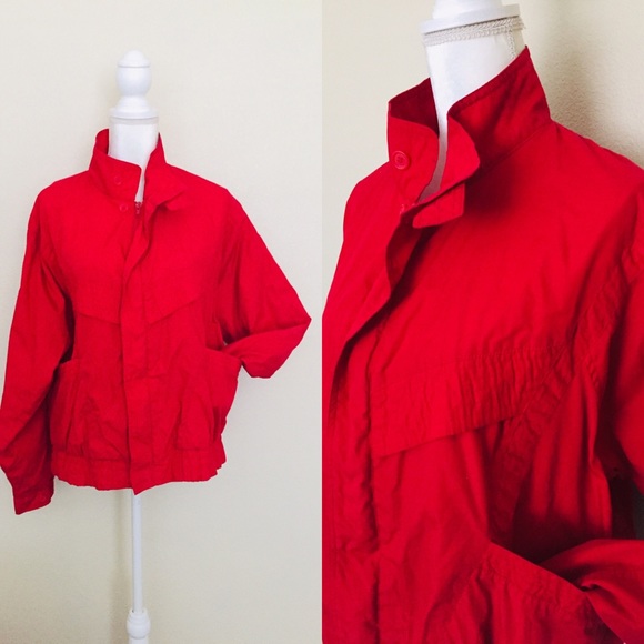 Vintage Other - Vintage 80’s Red Jacket